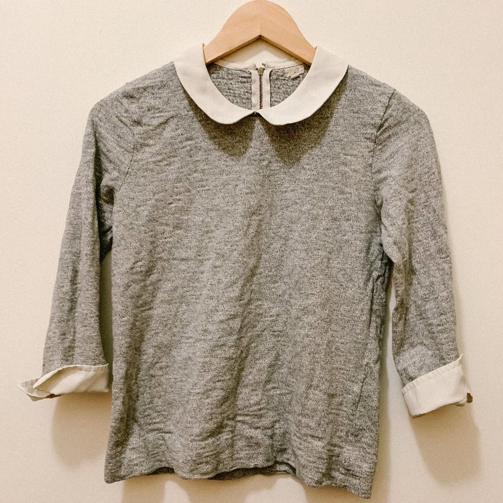 Peter Pan Collar Jcrew Top